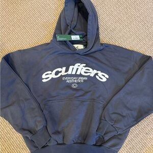 NEW w tags Scuffers Blue XS adult size Hoodie